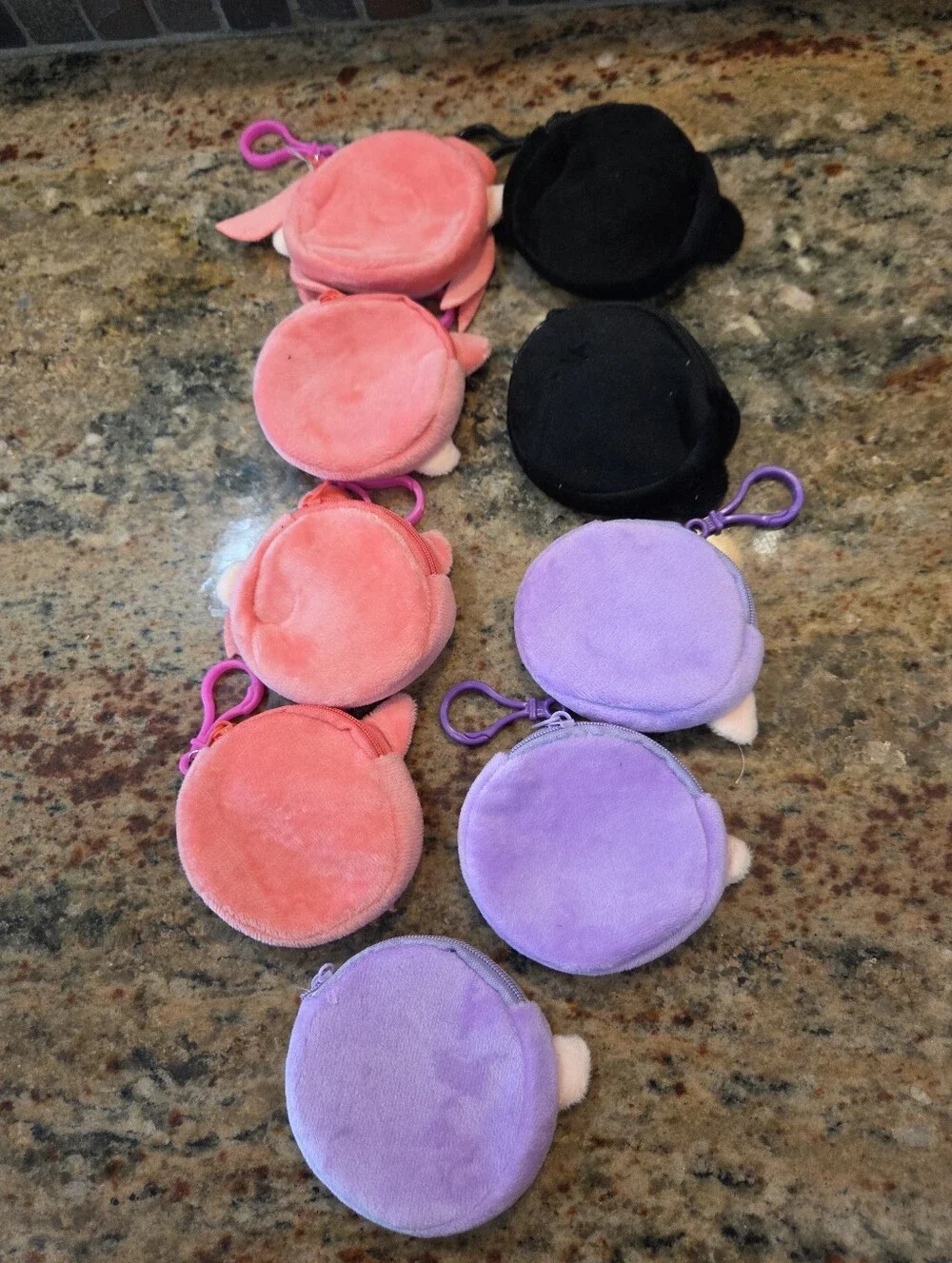 Kids Girls Change Purse Kpop Demon Inspired Characters Multi Colored Zip Closure